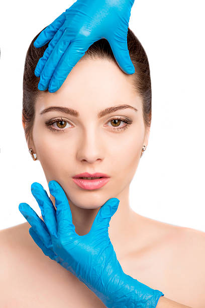 istock female face with beauty treatment 479282428