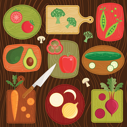 Cutting Board Vegetables