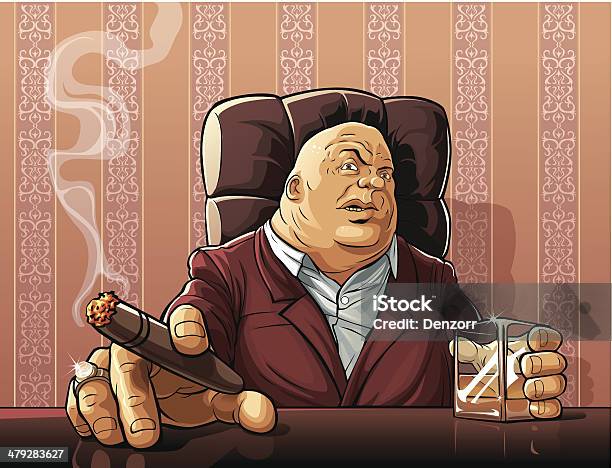 Mafia Boss Stock Illustration - Download Image Now - Gangster, Mafia, Organized Crime
