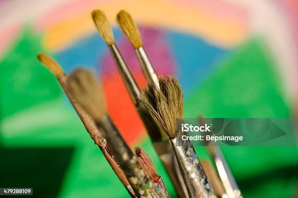 Paintbrushes Stock Photo - Download Image Now - Art, Art And Craft, Artist