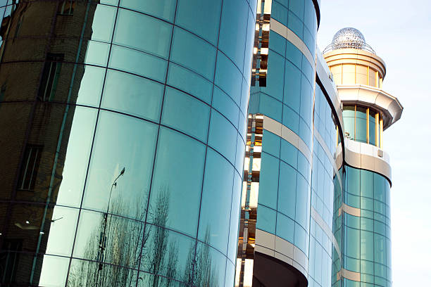 istock Office building with mirror walls 479288782