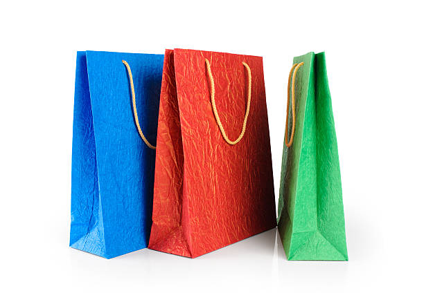istock Paper gift bags. Color. 479290994