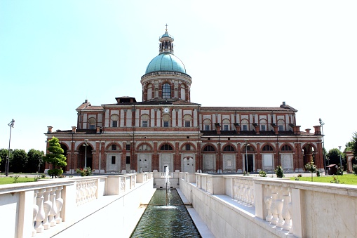 Sanctuary of Caravaggio fountain
