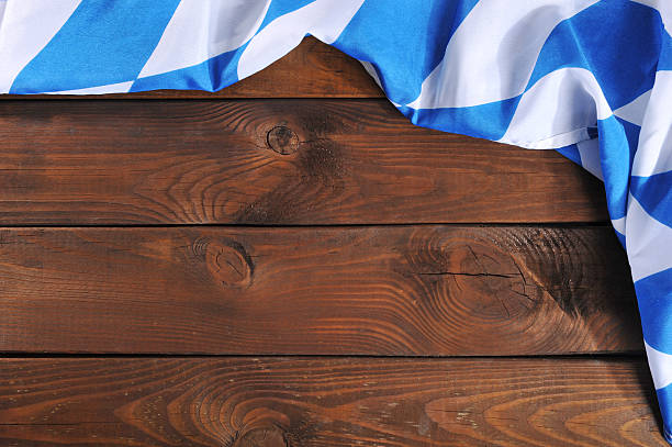 istock Bavarian flag on wooden board 479292000