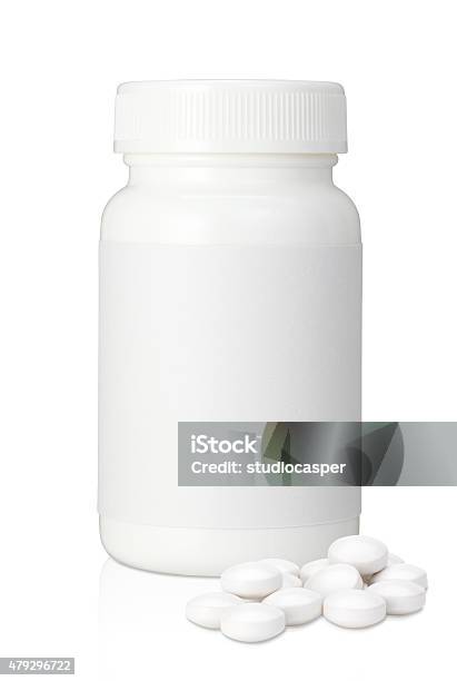 ホワイトの薬白で分離 - 缶のストックフォトや画像を多数ご用意 - 缶, 錠剤, アスピリン