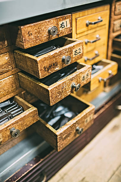 istock Opens wooden fliping cabinets 479297762