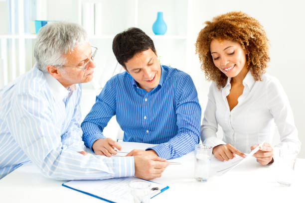 istock Couple Meeting With Financial Advisor 479301581