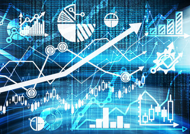 istock Digital sketch of the different financial charts 479303426
