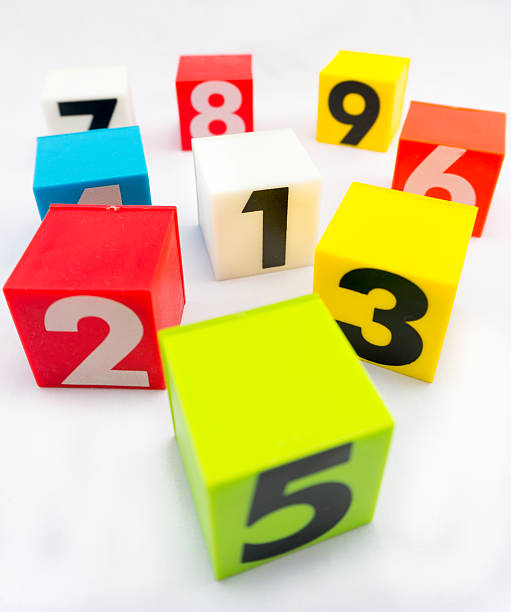 istock Scatter block of numbers 479309218