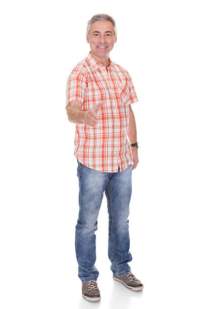 istock Happy Mature Man Offering Handshake 479309894