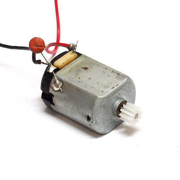 istock Small electric motor isolated on white background 479314090