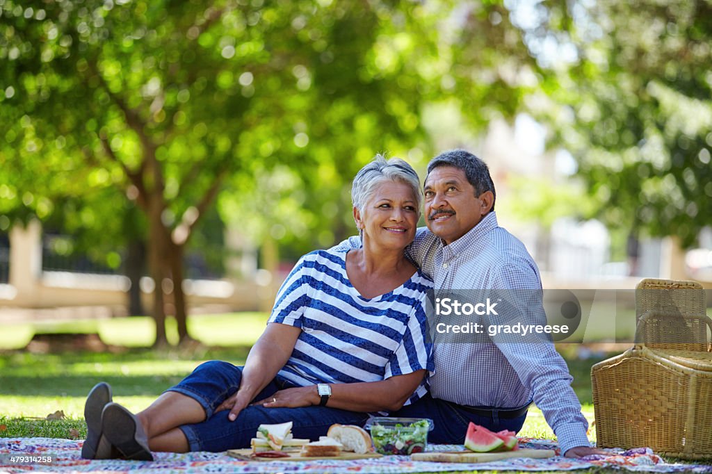 Taking time out for love Shot of a loving senior couple enjoying a leisurely picnic in the parkhttp://195.154.178.81/DATA/i_collage/pu/shoots/805101.jpg 2015 Stock Photo