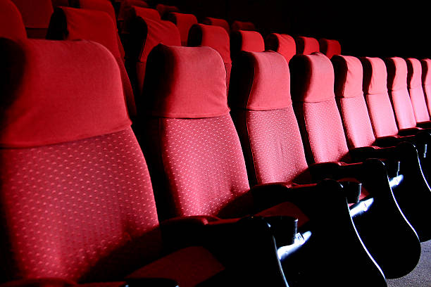 istock Empty rows of red cinema seats 479317812