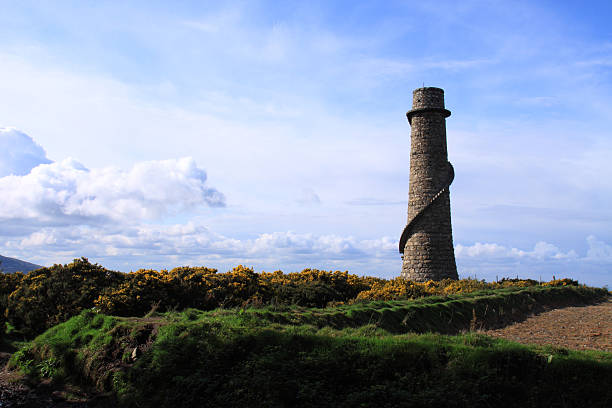 istock Ruin of the mining chimney 479318861