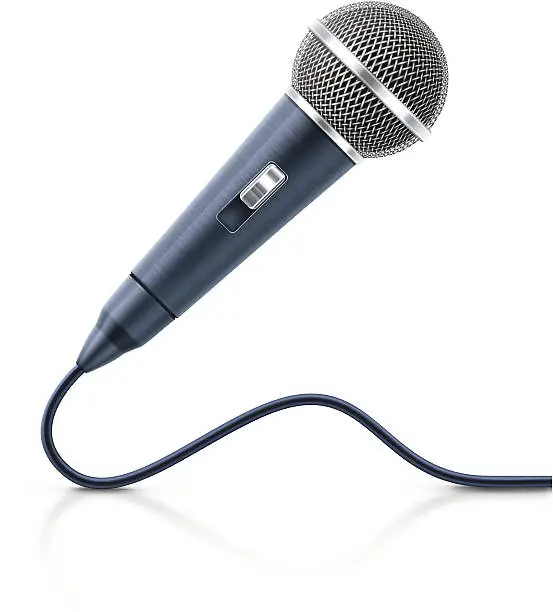 Vector illustration of Vocal Microphone