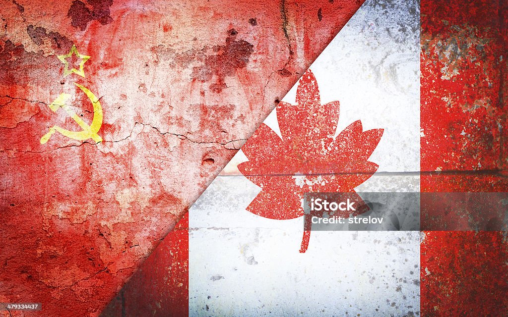 Hóquei confrontação Canadá vs União Soviética - Royalty-free Adulto Foto de stock