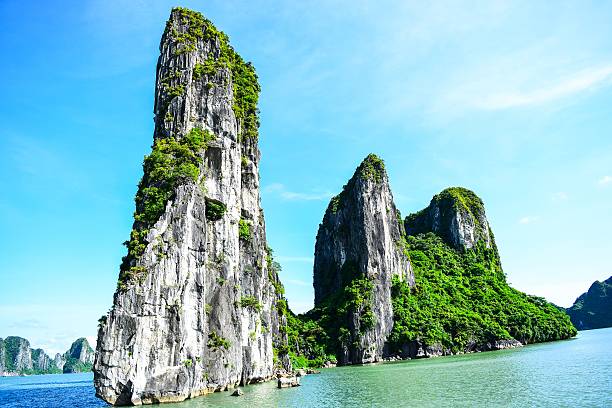 istock Limestone rocks in Halong Bay, Vietnam 479339938
