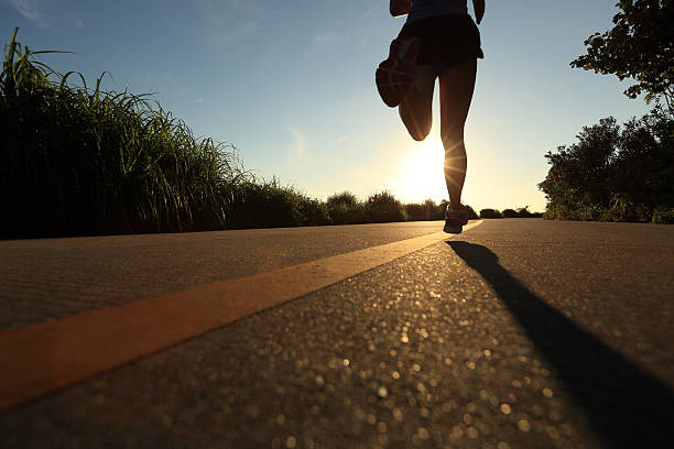 istock Runner athlete running at seaside road.vintage effect 479341704