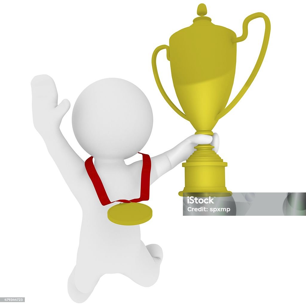 Champion High quality rendered figure shows champion Adult Stock Photo