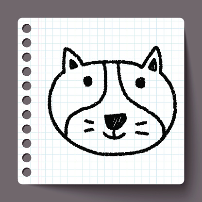 Dog Doodle Drawing Stock Illustration - Download Image Now - 2015, Animal,  Animal Markings - iStock