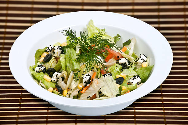 Salada - fotografia de stock