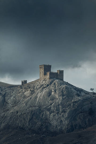 istock Fortress on a mountain top 479348865
