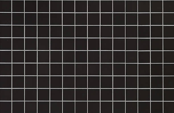 Modern style design of Black mosaic tile