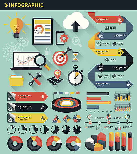 Infographic Concept Elements Vector illustration of the Infographic Concept Elements better world stock illustrations