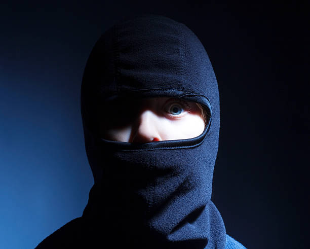istock Portrait of a Boy with Hood Playing Ninja 479355455