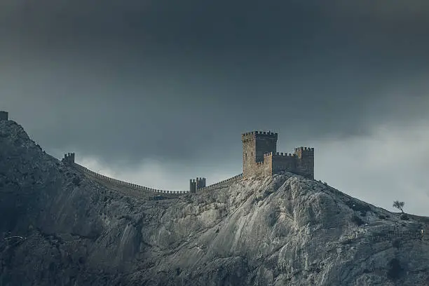 Photo of Fortress on a mountain top