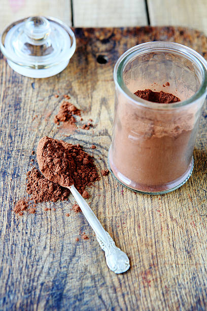 istock cocoa powder in a glass jar 479357653