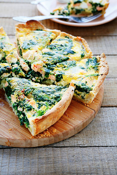istock nutritious tart with slices of salmon 479359421
