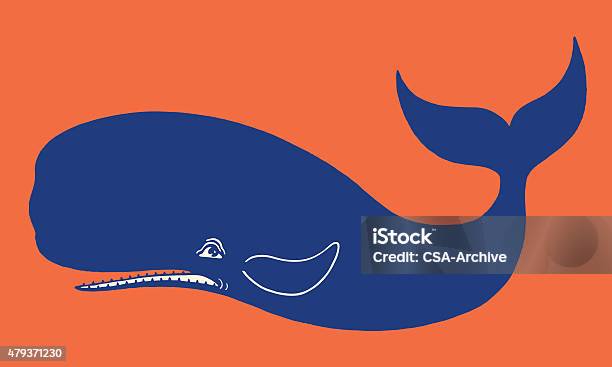 Whale Stock Illustration - Download Image Now - Whale, Cave Painting, 2015