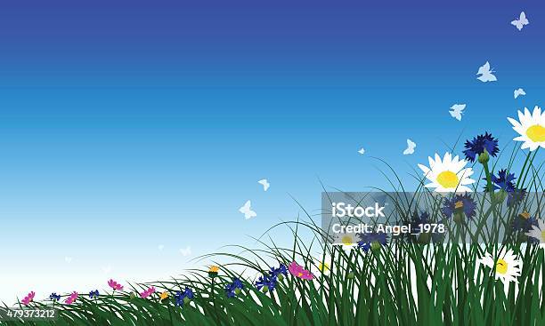 Meadow Color Stock Illustration - Download Image Now - 2015, Abstract, Agricultural Field