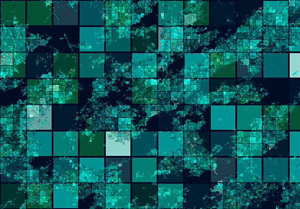 imagem de satélite  - solar grid - fotografias e filmes do acervo