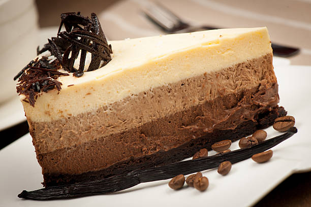 istock delicious Chocolate cake with syrup served on a white plate 479382714