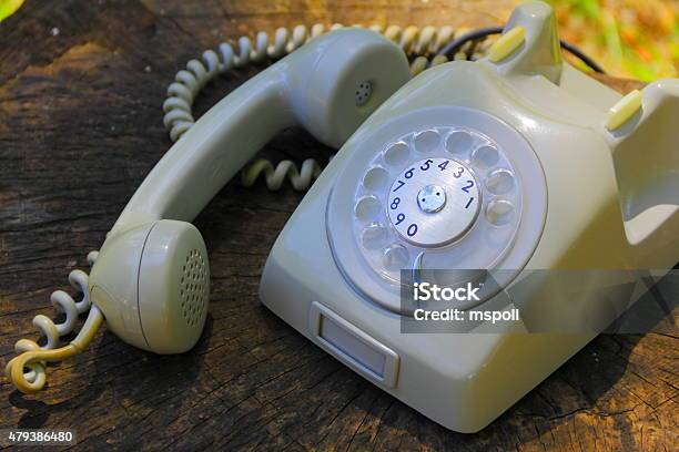Vintage Telephone Stock Photo - Download Image Now - 1970-1979, 2015, Antique