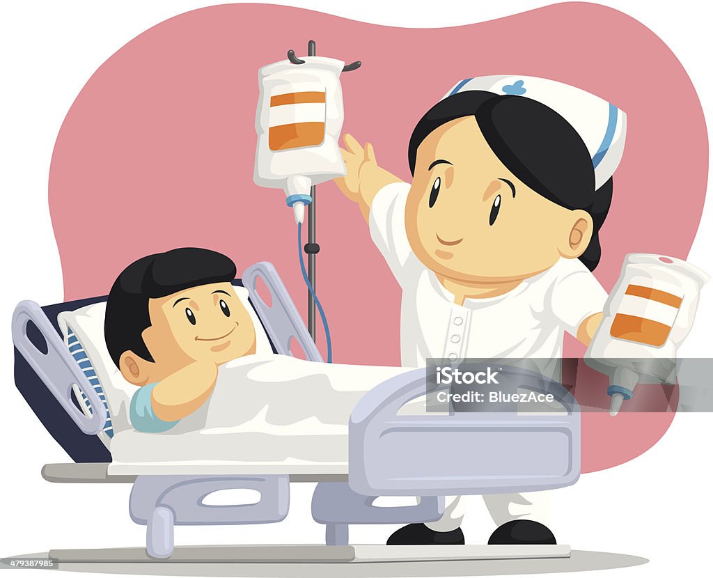 Ilustración de Dibujos Animados De Enfermera Ayuda Paciente Niño y más  Vectores Libres de Derechos de Niño - Niño, Gota a gota, Hospital - iStock