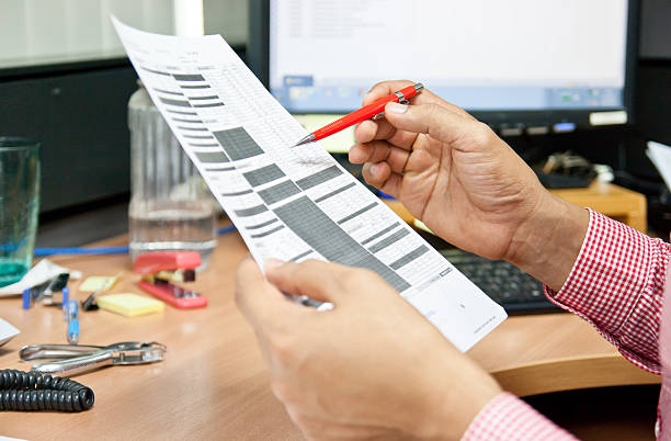 istock businessman Checking on paper in the office 479392870
