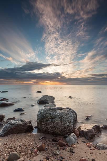 istock Rocky Baltic sea shore 479392930