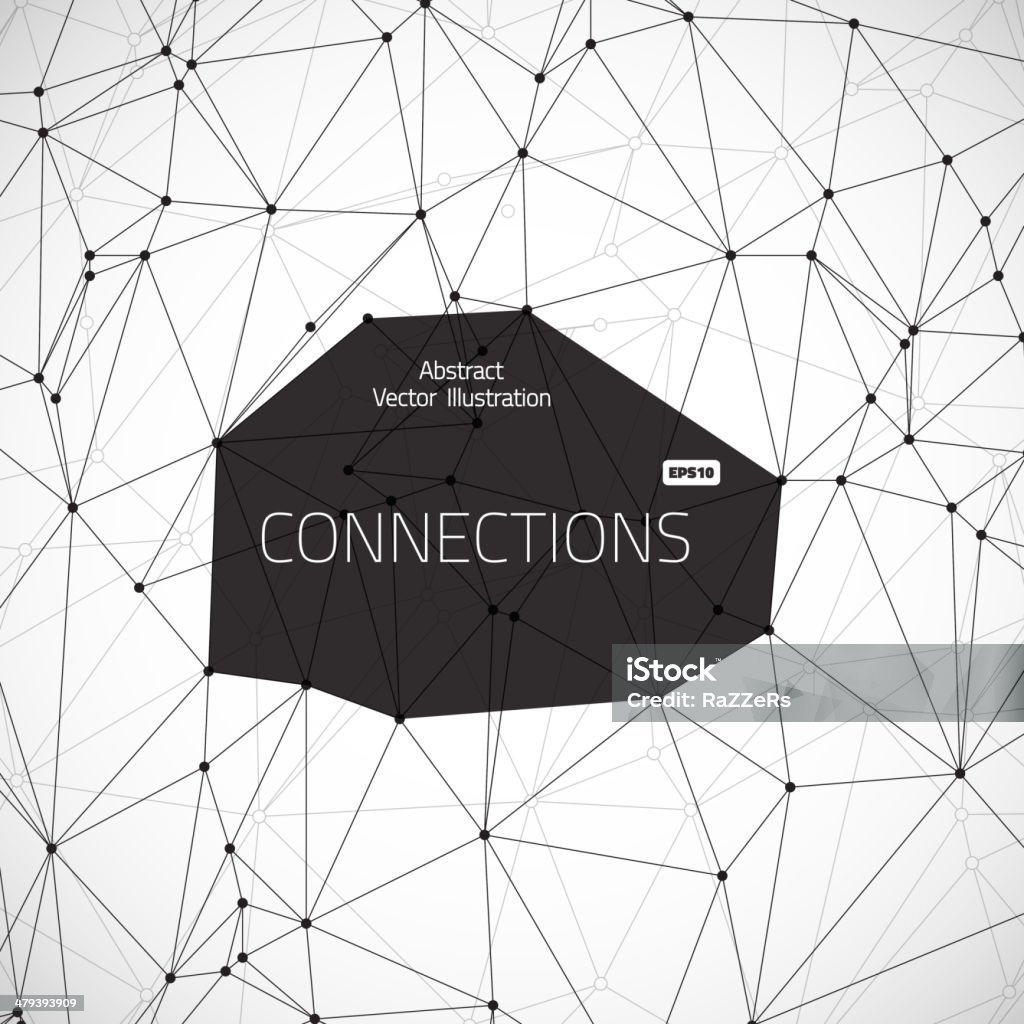 Geometric Connection Design Geometric Conections Vector Illustration Stock Illustration - Download ...