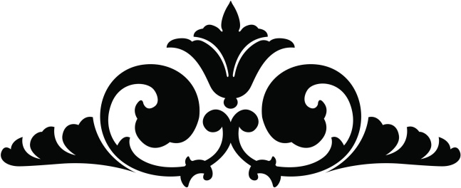 Vectorized Scroll Design Stock Illustration - Download Image Now - Art ...