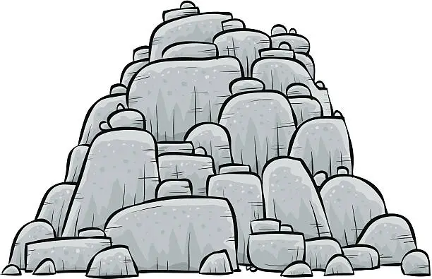 Vector illustration of Rocks