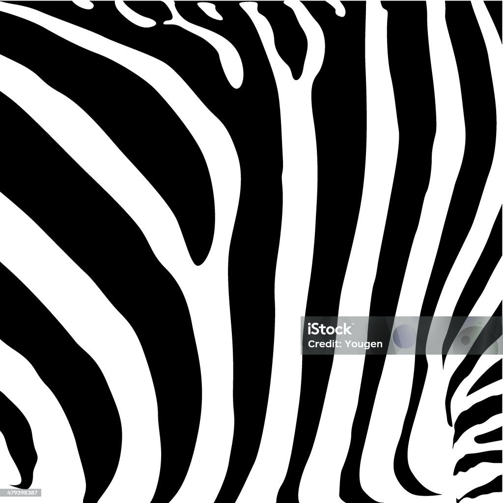 Chequered life (vector) Skin of a zebra. Abstract stock vector