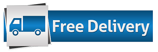 Free Delivery Blue Grey With Truck