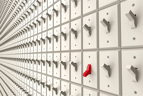 istock wall of switches 479409650