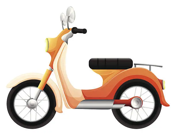 Vector illustration of Two-wheeled transportation