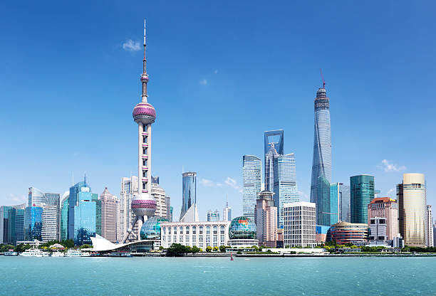 istock Shanghai skyline in sunny day, China 479409724