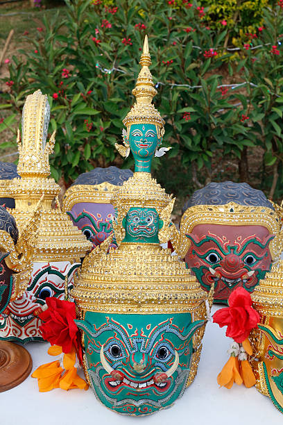 istock Thai traditional mask use in royal performance, Khon. 479411321