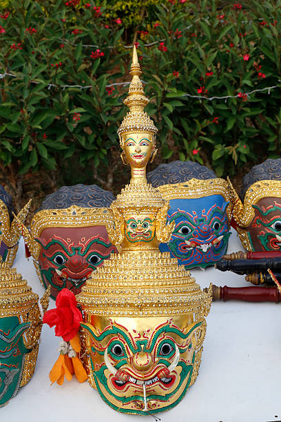 istock Thai traditional mask use in royal performance, Khon. 479411393
